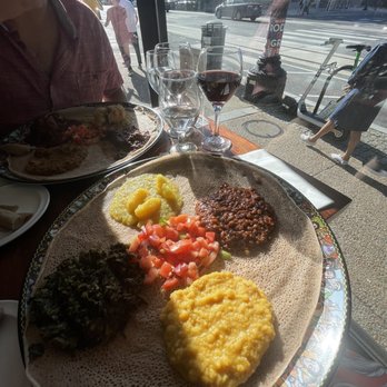 Ethiopic - Vegetarian platter - Ethiopian Near Me - Washington, DC, District of Columbia Ethiopic - Vegetarian platter - Ethiopian Near Me - Washington, DC, District of Columbia