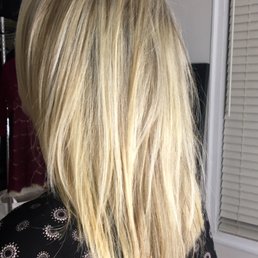 Full head of highlights by Tina