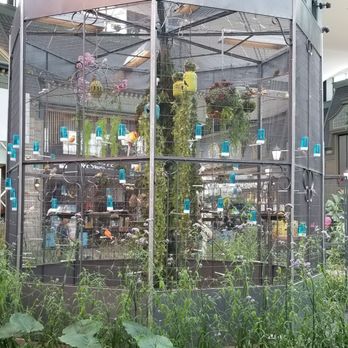 CF Carrefour Laval - Beautiful bird cage in the court - Shopping Centers Near Me - Laval, Quebec