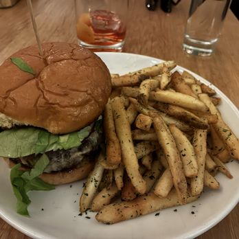 Urban Farmer Denver - BRUNSON DRY AGED BURGER* - Steakhouses Near Me - Denver, Colorado