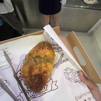 Lelecha - Smoked avocado chicken bun - Bakeries Near Me - New York, New York