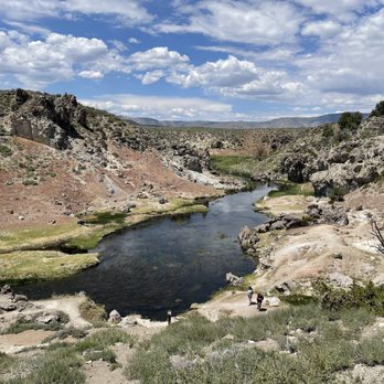 Hot Creek Geologic Site - Lakes Near Me - Mammoth Lakes, California