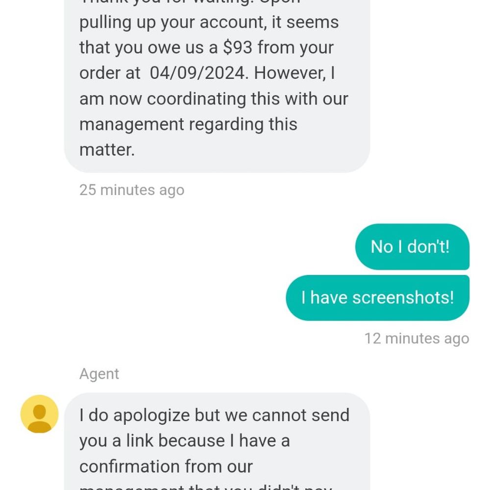 Smoakland Weed Delivery - Screenshot of chat - Cannabis Dispensaries Near Me - Oakland, California