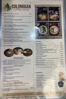 Menu photo 5 Colombian Coffee House Delray Beach, FL