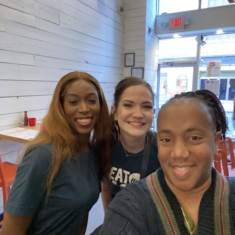 Imani, Brianna and myself Imani, Brianna and myself