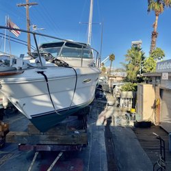 Cerritos Yacht Anchorage & Eddie's Marine Service - Main shipyard
