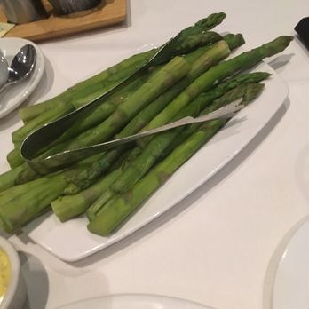 Off The Hook - The asparagus was steamed and the stalks were huge! Thinner is better. - Seafood Near Me - Warrendale, Pennsylvania