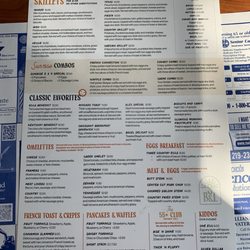 Sunrise Family Restaurant - Breakfast Menu 9-8-2025