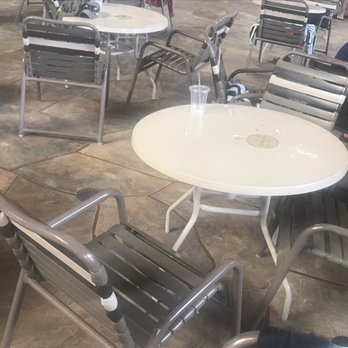 Great Wolf Lodge - Dirty tables everywhere - Resorts Near Me - Traverse City, Michigan