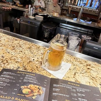 Saltgrass Steak House - proper glasses - Seafood Near Me - Stateline, Nevada