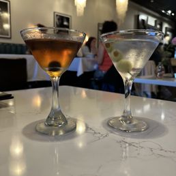 Cocktails in the restaurant Cocktails in the restaurant