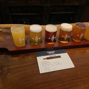 Pompano Beach Brewing Company - Tasting flight - Breweries Near Me - Pompano Beach, Florida Pompano Beach Brewing Company - Tasting flight - Breweries Near Me - Pompano Beach, Florida