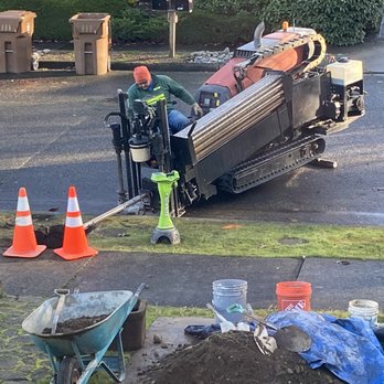 Lions Rooter Drain Cleaning - Boring underneath driveway. - Plumbing Near Me