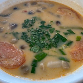 Thai Village - Thai ginger soup aka Tom Kha Gai - Thai Near Me - Aiea, Hawaii Thai Village - Thai ginger soup aka Tom Kha Gai - Thai Near Me - Aiea, Hawaii