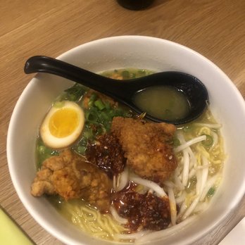 CO-OP Ramen - Spicy fried chicken ramen, which was not spicy at all. - Ramen Near Me - Bentonville, Arkansas