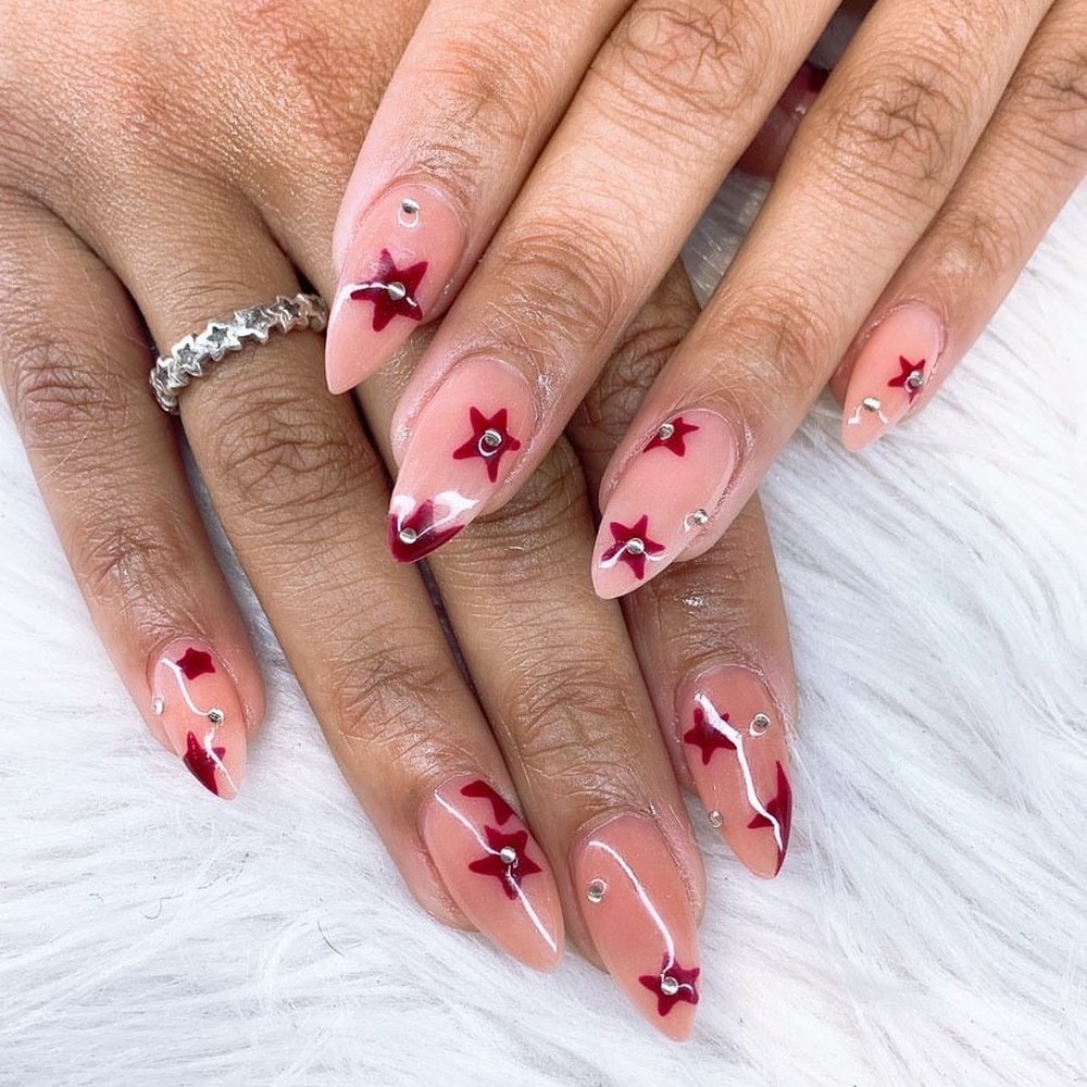 Royal Nails & Spa - star nail design - Nail Salons Near Me - Clemmons, North Carolina Royal Nails & Spa - star nail design - Nail Salons Near Me - Clemmons, North Carolina