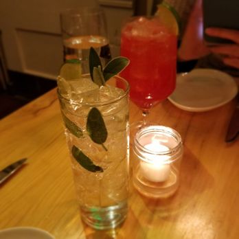 Mercantile - Gin and tonic and a Mocktail for the pregnant wifey! - New American Near Me - Denver, Colorado Mercantile - Gin and tonic and a Mocktail for the pregnant wifey! - New American Near Me - Denver, Colorado