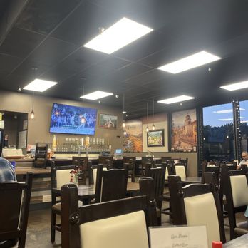 Las Palmas - Bar area with tvs and restaurant seating - Mexican Near Me - San Dimas, California