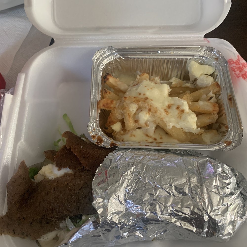 Yasou Cafe - Gyro with Greek Fries - Mediterranean Near Me - Tallahassee, Florida Yasou Cafe - Gyro with Greek Fries - Mediterranean Near Me - Tallahassee, Florida