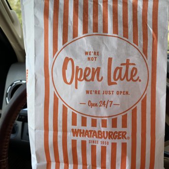 Whataburger - I love their distinctive orange stripes. - Burgers Near Me - Wichita Falls, Texas Whataburger - I love their distinctive orange stripes. - Burgers Near Me - Wichita Falls, Texas