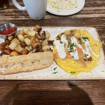 First Watch - Salmon frittata - Breakfast & Brunch Near Me - Plantation, Florida First Watch - Salmon frittata - Breakfast & Brunch Near Me - Plantation, Florida