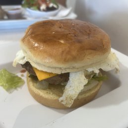 Youth Bison Burger.