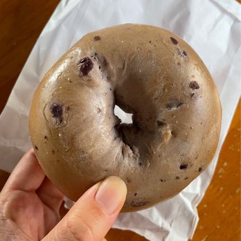 Bagel Cafe - Blueberry bagel - Sandwiches Near Me - Pleasanton, California