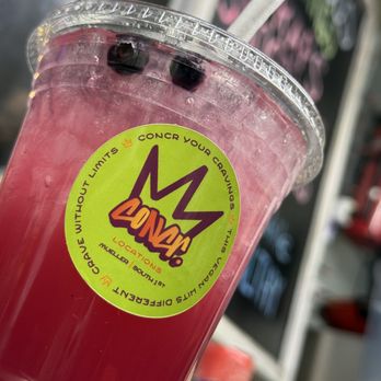 Concr - house-made blueberry lemonade - Vegetarian Near Me - Austin, Texas