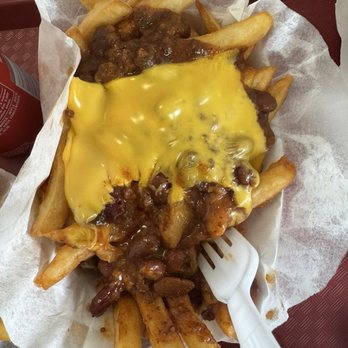 Jack's Hamburgers - Chili Cheese Fries (Large) - Burgers Near Me - Santa Cruz, California Jack's Hamburgers - Chili Cheese Fries (Large) - Burgers Near Me - Santa Cruz, California