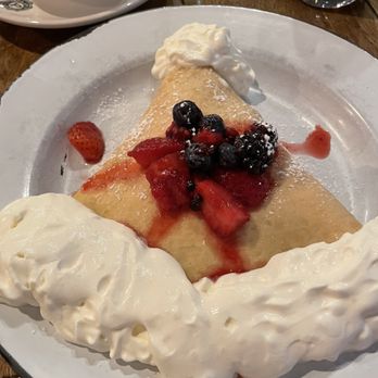 PRESS Coffee Crêpes Cocktails - Berries and Cream - Creperies Near Me - Graham, North Carolina