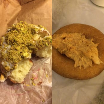 Do-Rite Donuts & Chicken - Pistachio Meyer Lemon and Pumpkin Glazed Doughnuts! - Donuts Near Me - Chicago, Illinois