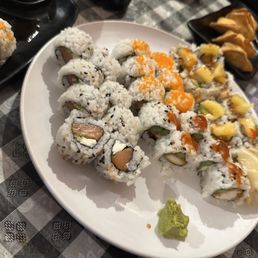 A lot of sushi A lot of sushi