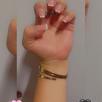 Lovely Nails - Thin French full set by Kim - Nail Salons Near Me - San Rafael, California Lovely Nails - Thin French full set by Kim - Nail Salons Near Me - San Rafael, California