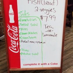 Mary’s Diner - Daily specials board
