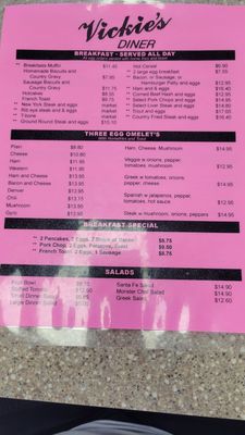 Menu photo 7 Vickies Diner Las Vegas, NV Menu photo 7 Vickies Diner Las Vegas, NV