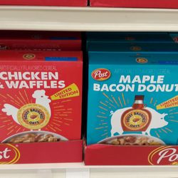 Giant Eagle - So confused as to what qualifies as cereal anymore.