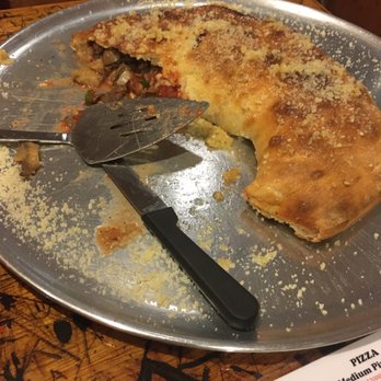 Pizzaworks - This was only half of the Stromboli for two - Pizza Near Me - Big Pine Key, Florida