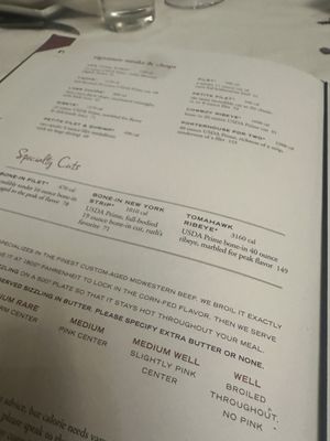 Menu photo 2 Ruth's Chris Steak House Jersey City, NJ