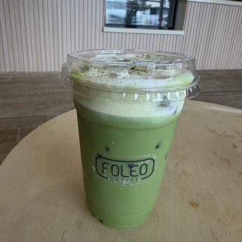 Foleo Coffee - Creamy banana matcha - Coffee & Tea Near Me - San Fernando Valley, California Foleo Coffee - Creamy banana matcha - Coffee & Tea Near Me - San Fernando Valley, California