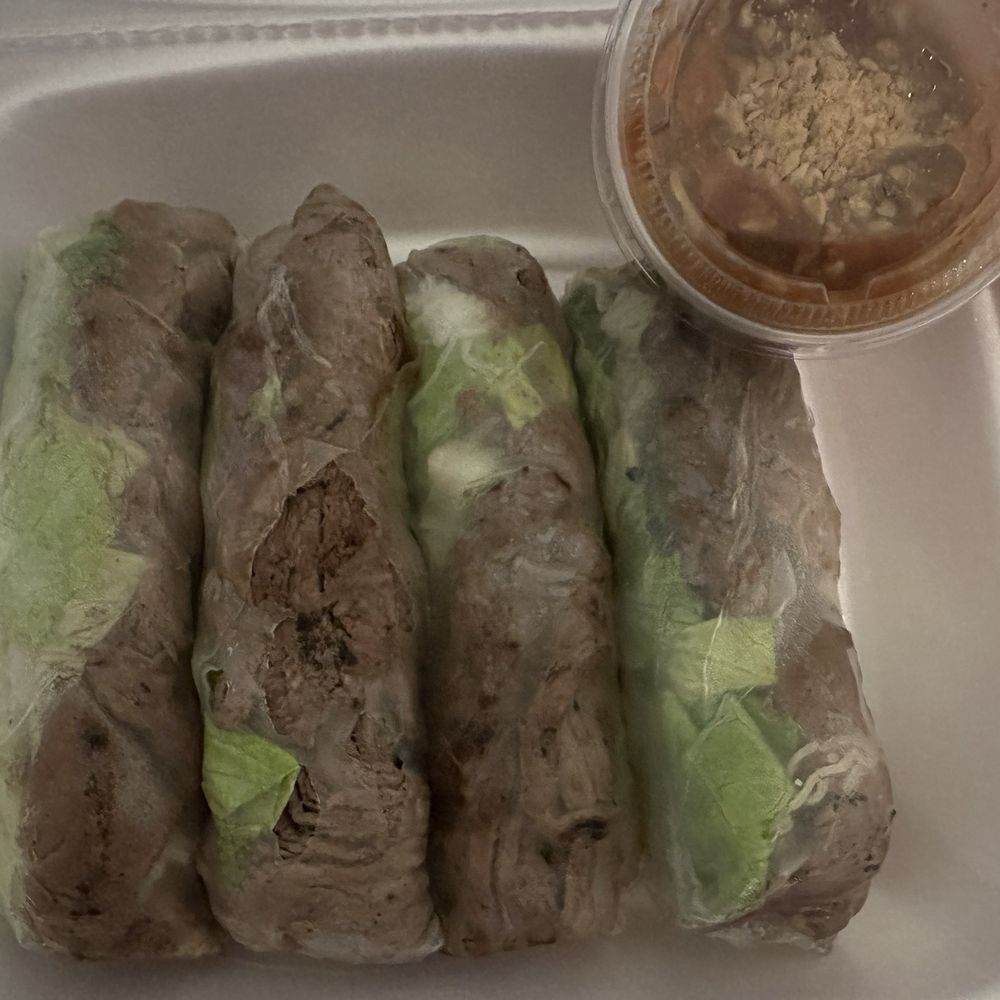 Grilled Beef Spring Roll Grilled Beef Spring Roll