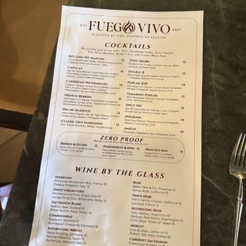 Fuego Vivo - Drink menu - Mexican Near Me - Memphis, Tennessee Fuego Vivo - Drink menu - Mexican Near Me - Memphis, Tennessee