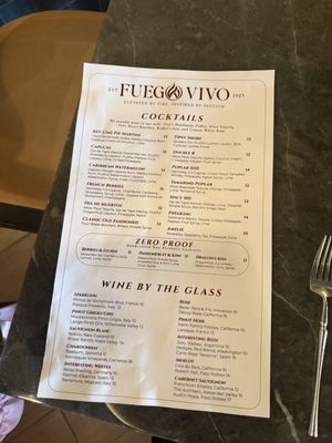 Menu photo 2 Fuego Vivo Memphis, TN Menu photo 2 Fuego Vivo Memphis, TN