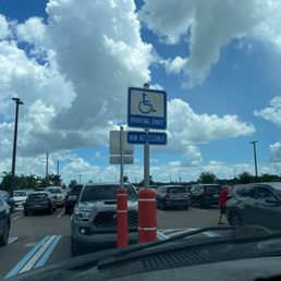 Accessible parking spots are nice