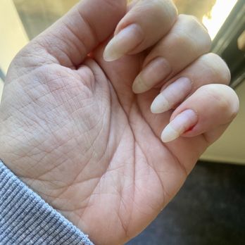 Velvet Nails - Cut pinky from a cuticle trim I didn't ask for - Nail Salons Near Me - Sherman Oaks, California Velvet Nails - Cut pinky from a cuticle trim I didn't ask for - Nail Salons Near Me - Sherman Oaks, California