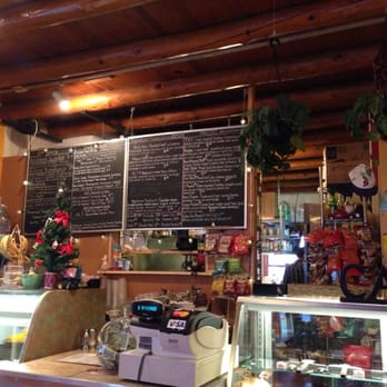 Palacio Cafe - Menu above counter, kitchen beyond. - Sandwiches Near Me - Santa Fe, New Mexico