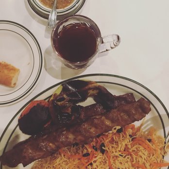 Kabul House - Beef kabobs (Soltani) and Afghan rice. Life changing good - Afghan Near Me - Evanston, Illinois