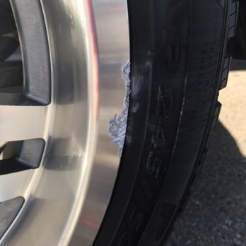 Precision Alloy - Before - Wheel & Rim Repair Near Me