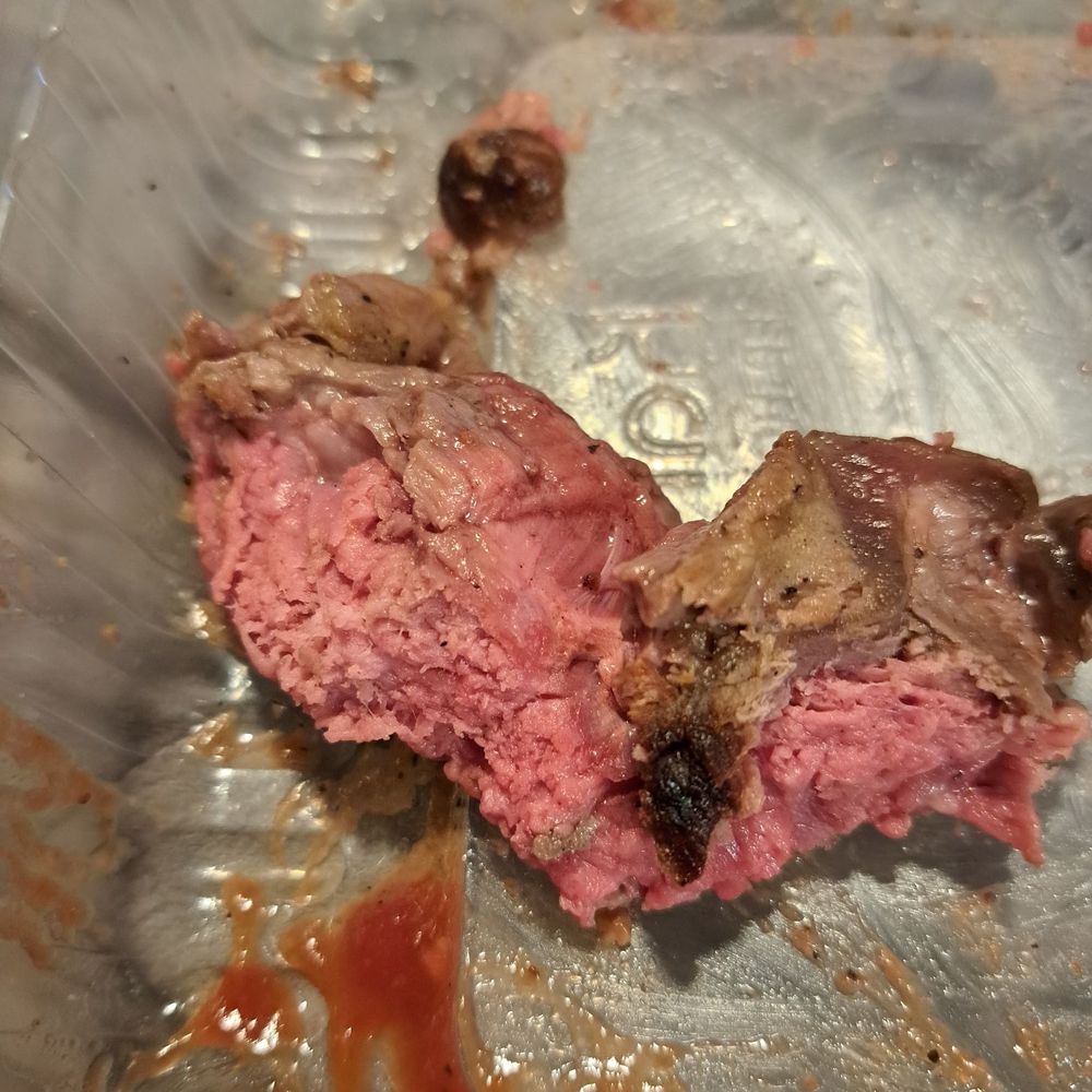 supposed to be medium steak