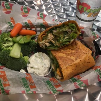 Clean Eatz - Raleigh - Fajita wrap (I asked for guacamole on it too) - Burgers Near Me - Raleigh, North Carolina Clean Eatz - Raleigh - Fajita wrap (I asked for guacamole on it too) - Burgers Near Me - Raleigh, North Carolina