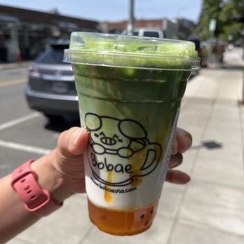 Bobae Coffee & Tea- Kirkland - passion fruit matcha monthly special - Bubble Tea Near Me - Kirkland, Washington Bobae Coffee & Tea- Kirkland - passion fruit matcha monthly special - Bubble Tea Near Me - Kirkland, Washington